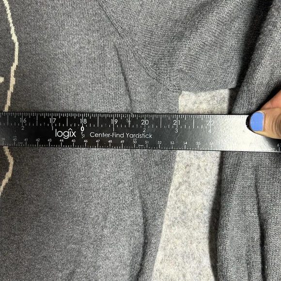 Co-operative Sweater Womens Small Food Chain Bear Fox Rabbit Farmer Outdoor - Picture 3 of 7